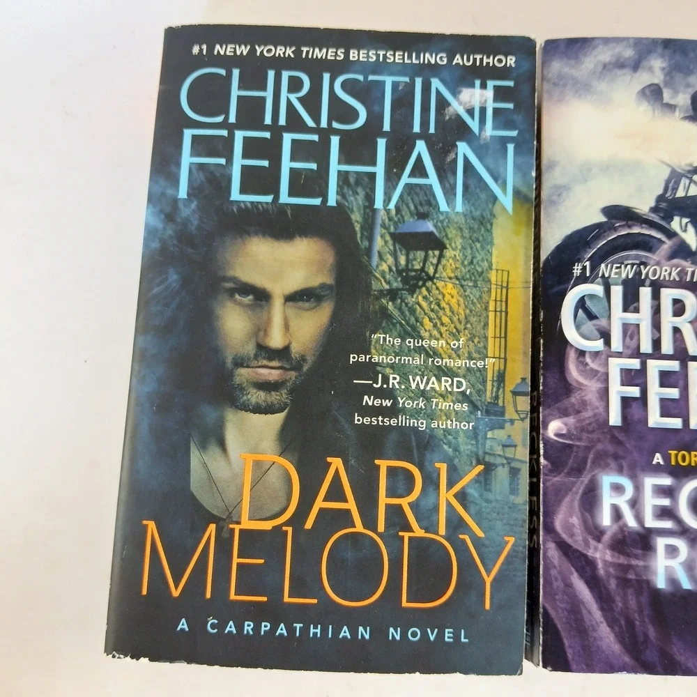 Christine Feehan Paranormal Romance Fiction 3 Paperback‎ Novel Lot